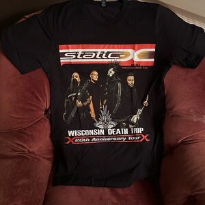 Static X M T Shirt Wisconsin Death Trip 20th Anniversary Tour Shirt Brand new